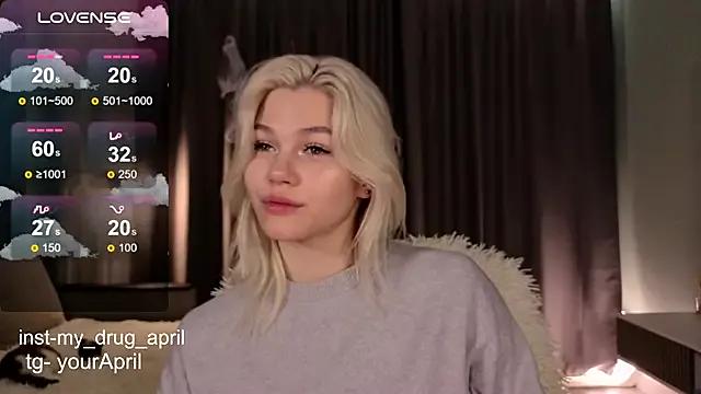 MyApril — make this lady cum, gentlemen