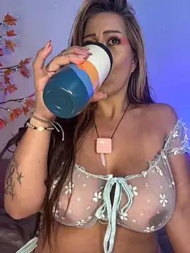 SusanAriasl — RAIN OF OIL ON MY TITS