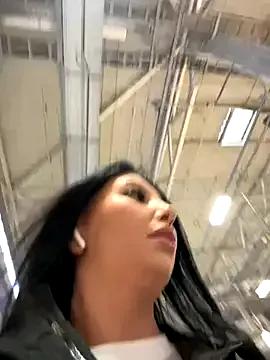 Tisha_Busty — SHAKE naked boobs in PUBLIC